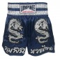 Spodenki Muay Thai Kickboxingu Lumpinee : LUM-038-Ciemnoniebieski